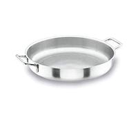 LACOR 50636w - Paellera Sin Tapa Wagner Acero Inoxidable 36cm - Profesional | En acero inoxidable, para arroces y paellas de gran formato; ideal para cocina profesional y uso diario en casa