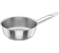 Lacor 51224: Cacerola de acero inoxidable, diámetro de 24 cm, apta para cocinas de inducción