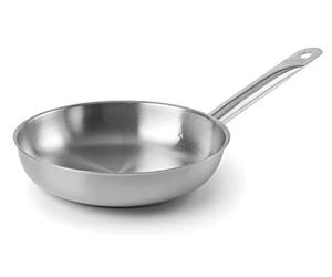 LACOR, 51620, Sartén Chef INOX, Gris, 40 cm