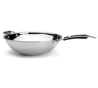 LACOR 53836 - Wok Tri de Metal Diámetro 36 cm 5.5 L - Cocina Profesional