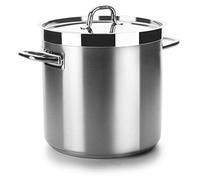 LACOR 54124 - Olla con Tapa Chef Luxe 24 Cm Acero Inoxidable - Profesional