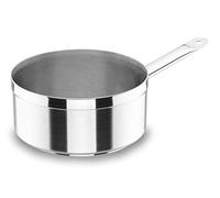LACOR 54212 - Cazo Recto Chef Luxe 12 Cm Acero Inoxidable - Uso Profesional