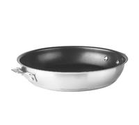 Lacor Sartén Combi 56824 – Acero inoxidable 18/10, Antiadherente QuanTanium, Inducción/Horno Ø24 cm
