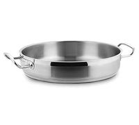 LACOR - 57636 - Paellera Sin Tapa 36x7cm INOX 18% CR.
