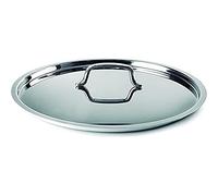LACOR 57924 - Tapa Eco Chef 24cm Acero Inoxidable - Hostelería y Buffet | En acero inoxidable, conserva el calor y evita salpicaduras; ideal para cocina profesional y uso diario en casa