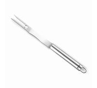 Lacor - 60261 - Tenedor BBQ, Acero Inoxidable, Mango Ergonómico, Apto para Lavavajillas, 43,5 cm, Inox