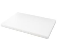 Lacor 60407 - Tabla Corte Polietileno .- Blanca - Utensilio de Cocina