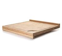 LACOR 60492 - Tabla De Corte Dual 39, 5x38 cm - Uso Profesional y Doméstico | Superficie de corte higiénica y estable; una pieza versátil y resistente, pensada para el uso continuado en cualquier cocina