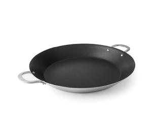 LACOR 60839 - Paellera Inducción, Paellera Acero Inoxidable TriChef | En acero inoxidable, para arroces y paellas de gran formato; antiadherente fácil de limpiar, apto para inducción