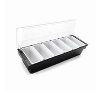 LACOR 61136 Contenedor Alimentos, Plateado, 6 Cavidades (450 ml)