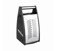 LACOR 61354 - Rallador de Lujo de 4 Lados, Plateado, 4 Caras - Cocina