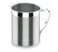 LACOR 62716 - Jarra Acero Inoxidable 1, 5 litros - Hogar y Hostelería | En acero inoxidable, para servir y conservar bebidas; con 1,5 L de capacidad, cómodo de manejar y de guardar tras el servicio