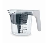 Lacor - 62740 - Set de Medición Exact con Jarra Medidora, 6 Cucharas Medidoras, Embudo y Raspador, Para Ingredientes Líquidos y Secos, Máxima Calidad, Propileno Dimensiones 20x11 cm, Capacidad 1L