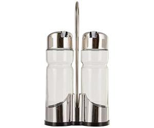 LACOR - 62862 - Juego De vinagrera Basic 2 Piezas con Soporte
