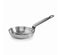 LACOR 63613 - Sartén Blinis Ferrum sin Antiadherente, 12 cm - Profesional | Para dorar, freír y saltear a diario; antiadherente fácil de limpiar, ideal para cocina profesional y uso diario en casa