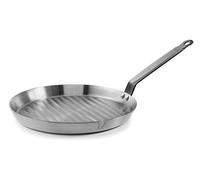 Lacor 63725 - Asador Ferrum Hierro, 26 cm, Gris - Menaje Profesional | En hierro robusto, para un uso práctico y profesional en cocina; ideal para cocina profesional y uso diario en casa
