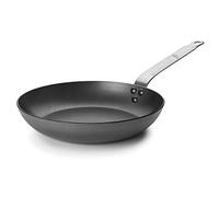Lacor - 63728 - Sartén hierro fundido, Sartén antiadherente, Ecológica, Compatible con vitrocerámica, eléctrico, gas e inducción, 28 cm, Fabricada en España