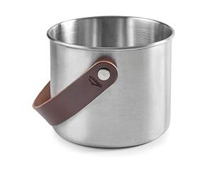 LACOR 65614 65614-Cubitera Inoxidable, 14 cm, Acero 18/10, 1'5 L Moon Inox