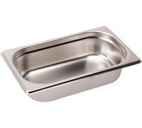 Lacor 66465Z - Cubeta Gn 1/4 265x162x65 Acero Inoxidable - Uso Profesional