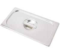 Lacor 66903DZ - Tapa Encastrada para Cubeta Gastronorm 1/3 Con Asa Acero