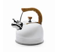 LACOR 68627 - Cafetera Silbante Acero Inoxidable 2, 5 litros - Cocina