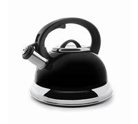 LACOR 68644 - Hervidor Silvante 2, 5 litros - Negro - Menaje Profesional | Para un uso práctico y profesional en cocina; con 2,5 L de capacidad, ideal para cocina profesional y uso diario en casa