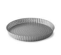 Lacor – Molde Bizcocho 68784 – Rizado perforado, Acero al carbono, Antiadherente, 28 cm