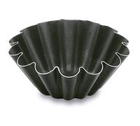 LACOR - 68810 - Flanero Rizado Aluminio Antiadherente 10 cm - Negro