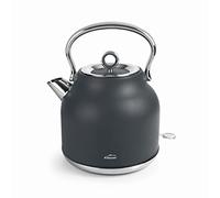 Lacor 69397 - Hervidor de agua retro en acero inoxidable 18/10 - Cocina | En acero inox 18/10, para un uso práctico y profesional en cocina; con 7 L de capacidad, práctico y fácil de guardar