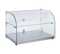 Lacor 69601 - Neutra de Cristal, Expositor de Alimentos, Panera, Vitrina
