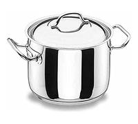 LACOR 72128 - Olla con Tapa Profesional 28 cm Acero Inoxidable - Cocina
