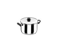 LACOR 85120 - Olla con Tapa Estudio 20 Acero Inoxidable - Uso Profesional