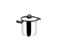 LACOR - 85129 - Olla Super Alta con Tapa Estudio 28 INOX