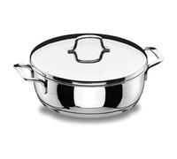 LACOR 90620 - Tartera con Tapa Gourmet 20cm Acero Inoxidable - Profesional