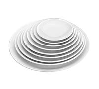 Lacor - Bandeja Redonda melamina 40x3.5 cm - Uso Profesional y Doméstico