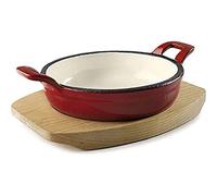 Lacor - Cacerola redonda, Aluminio, Rojo degradado, 16 cm - Uso Profesional