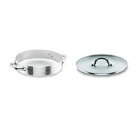 Lacor Chef-Aluminio Paellera + Tapa de aluminio, 60 cm