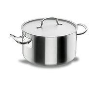 Lacor Cacerola alta con tapa Chef-Classic 50037, acero inoxidable 18/10 36 cm