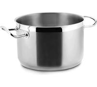 Lacor ECO CHEF 57037, olla de acero inoxidable, diámetro de 36 cm, apta para cocinas de inducción