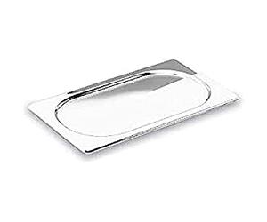 Lacor GN 67903Z - Tapa para Cubetas 1/3 de Lacor sin asa, Acero Inoxidable