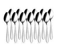 Lacor - JAY - 11086001 - Pack de 12 Cucharas de Mesa, Colección Ébano