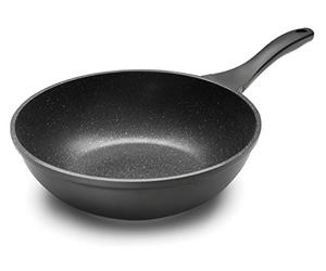 LACOR - Quantanium Sarten para Crepes - Uso Profesional y Doméstico | Para un uso práctico y profesional en cocina; perfecto para el día a día en hostelería y en casa, cómodo de usar y de guardar
