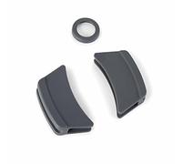 Lacor R25935G Pack de 3 Protectores de Silicona para Cacerola con Tapa Oval Fundicion, Gris