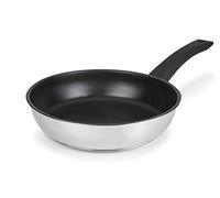 LACOR - Sartén Home Lisa Tricapa Antiadherente - Cocina Profesional | Para dorar, freír y saltear a diario; antiadherente fácil de limpiar, ideal para cocina profesional y uso diario en casa