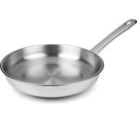 Lacor Vitrocor 40629, sartén, diámetro máximo de 28 cm, acero inoxidable, apta para cocinas de inducción, con revestimiento antiadherente