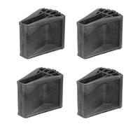 Ladder Feet, Non-Slip Rubber Pads, 3.54x2.76x1.57in Heavy-Duty Safety Shoes, Quick-Install Replacement Parts, Electrical Work for Window Cleaning, Tree Trimming