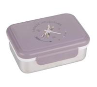 LÄSSIG Fiambrera para niños de acero inoxidable Fiambrera para el desayuno sostenible para el jardín de infancia/Lunchbox Adventure Dragonfly