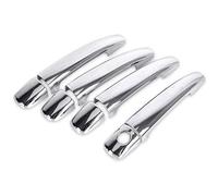 Lafeier Luxuriou - Juego de adhesivos cromados para manija de puerta exterior de coche, accesorios para 208 2012-2018