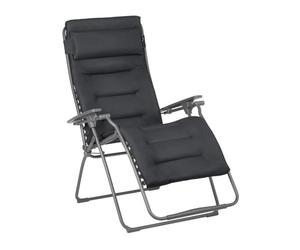 Lafuma MOBILIER BeComfort® LFM3131_8902-5 años de garantía - Futura XL - BeComfort® - Tumbona de jardín de gravedad cero XL