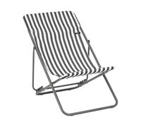 Lafuma Silla para tomar el sol Maxi Transat Rayas Terre